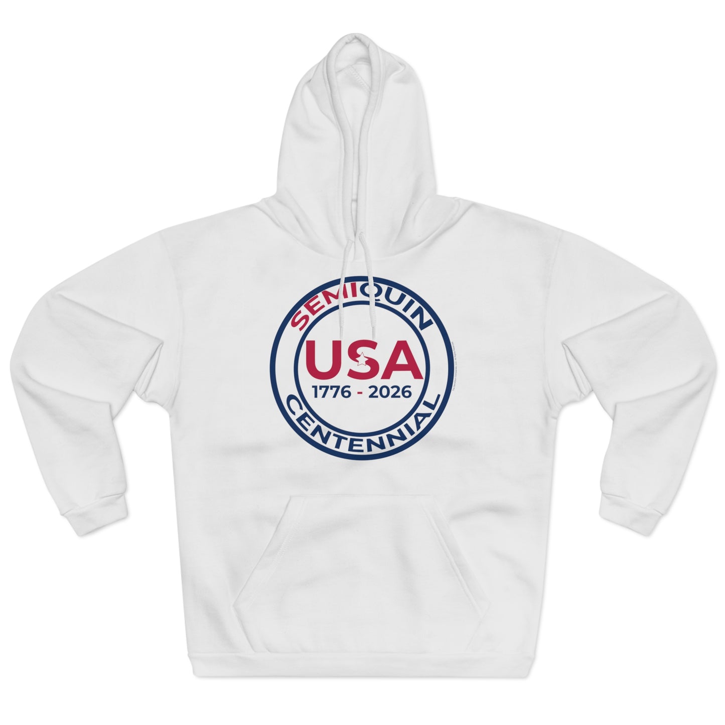 SemiQuin USA Hoodie — 1776–2026 Semiquin Celebration