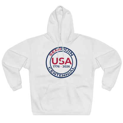 SemiQuin USA Hoodie — 1776–2026 Semiquin Celebration
