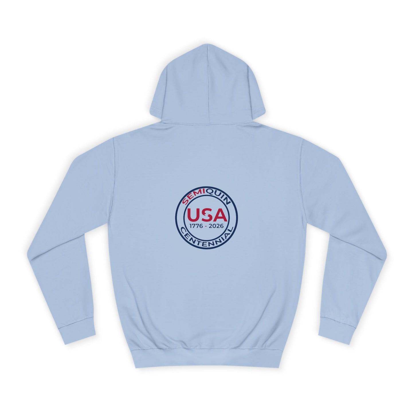 SemiQuin Cozy Unisex College Hoodie – Back to School Tools, SemiQuin School Year, Everyday Comfort for Campus, Festivals, and Chill Days