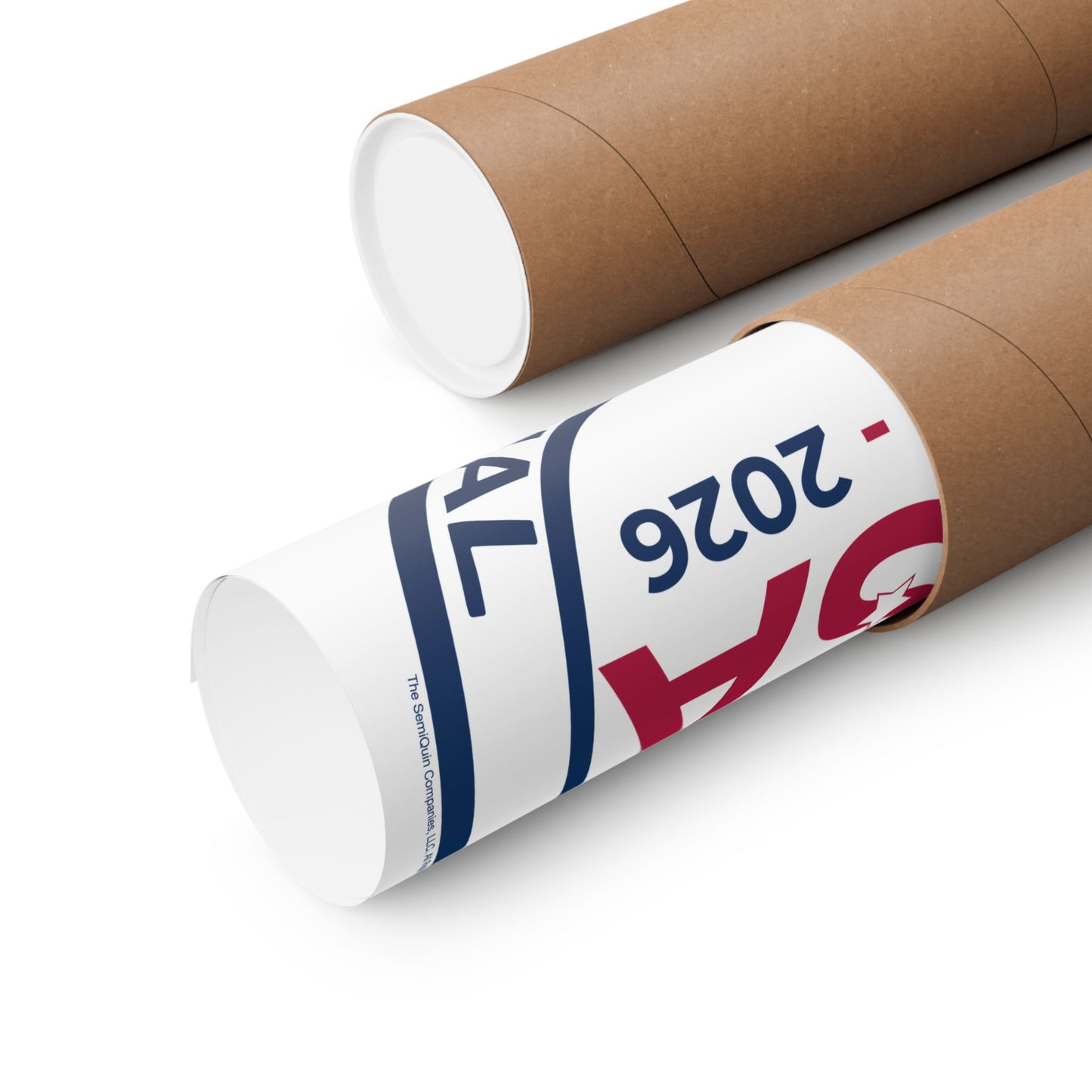 USA SemiQuin Matte Vertical Poster – Patriotic Wall Art, Independence Day & Centennial Celebration Décor