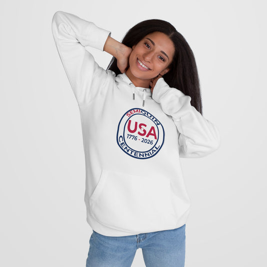 USA SemiQuin 1776-2026 Hoodie — Centennial Patriotic Sweatshirt