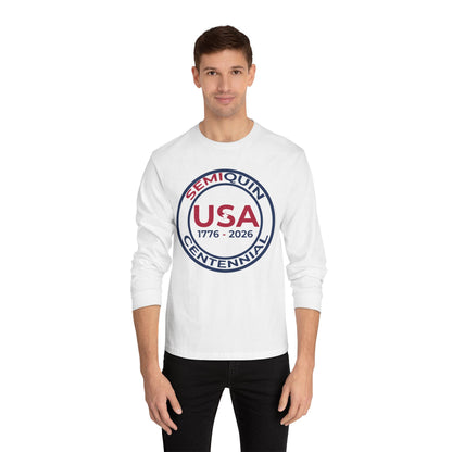 USA SemiQuin 1776–2026 Long Sleeve T-Shirt
