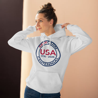 SemiQuin USA Hoodie — 1776–2026 Semiquin Celebration