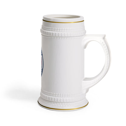 SemiQuin Centennial Beer Stein – Back to School Gear | School Year Party Mug | Americana Pride, Celebrations & Custom Drinkware”
