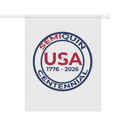 SemiQuin 250 Years Garden Banner | Patriotic Yard Flag for Outdoor Celebrations & Holiday Decor
