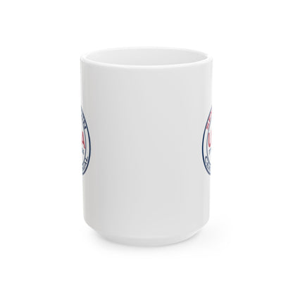 Semiquin Centennial Ceramic Mug | Patriotic Coffee Cup & Tea Mug | 250-Year Celebration Drinkware Gift