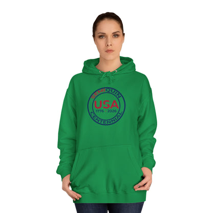 SemiQuin Cozy Unisex College Hoodie – Back to School Tools, SemiQuin School Year, Everyday Comfort for Campus, Festivals, and Chill Days