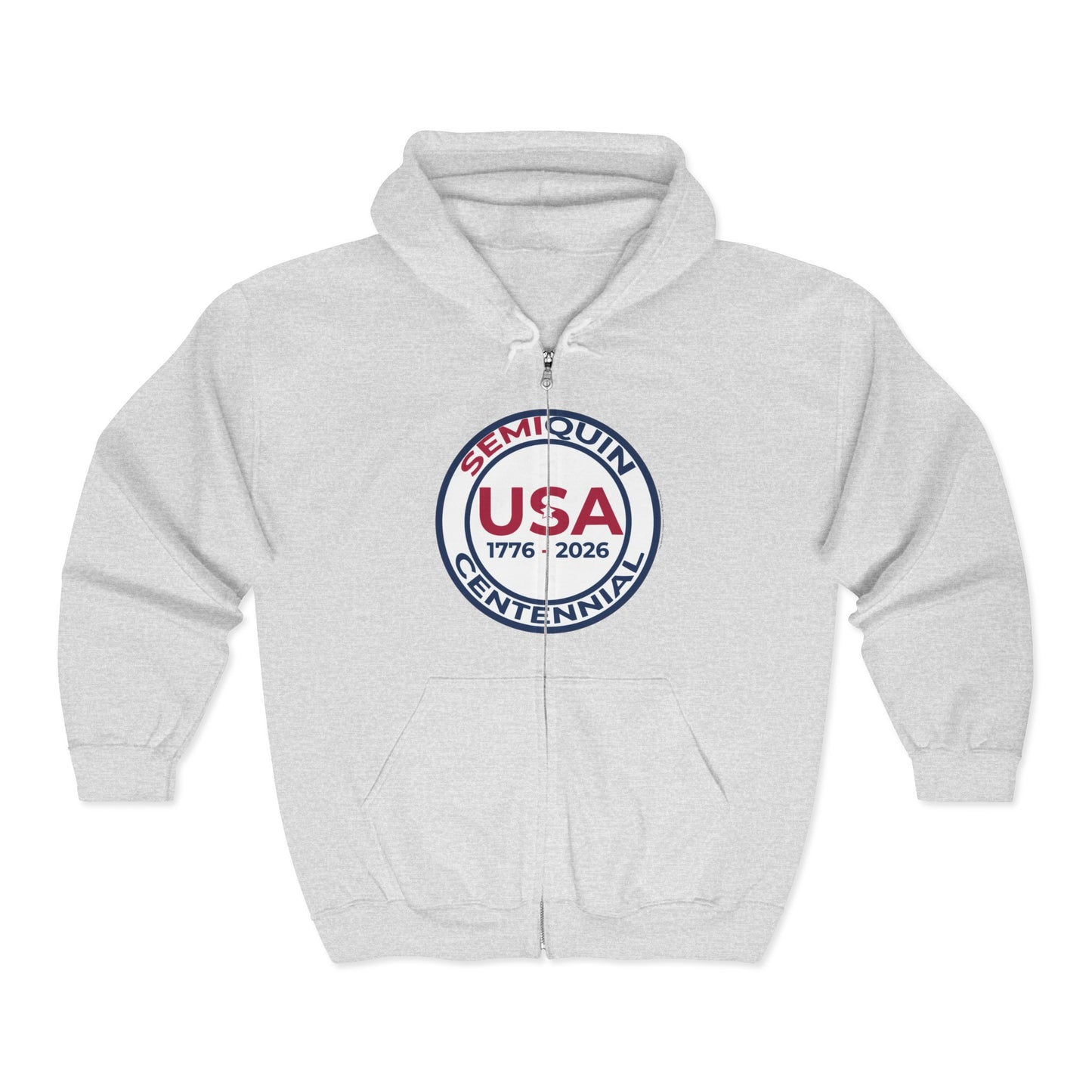 SemiQuin Unisex Heavy Blend™ Full Zip Hooded Sweatshirt