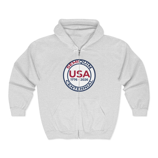 SemiQuin Unisex Heavy Blend™ Full Zip Hooded Sweatshirt