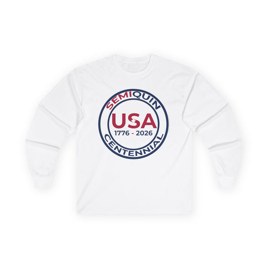 USA SemiQuin 1776–2026 Long Sleeve Tee