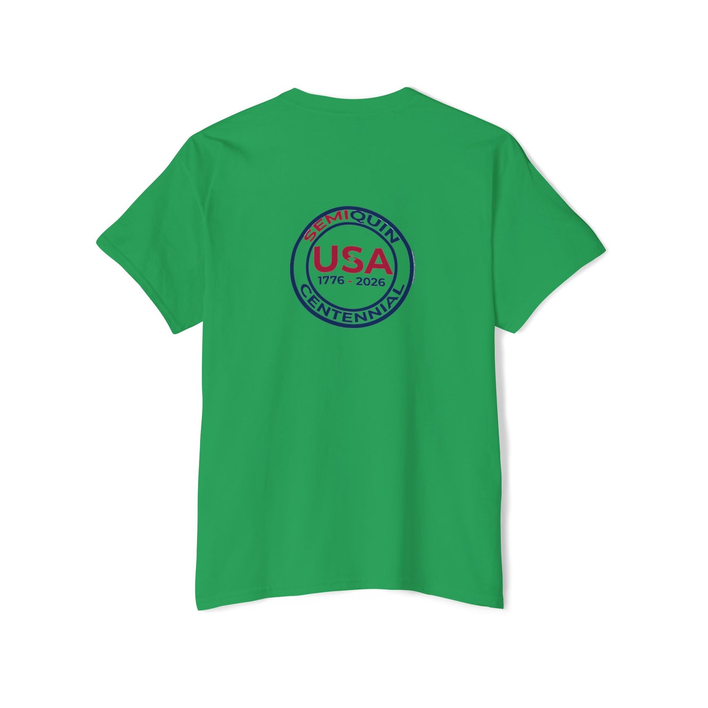 SemiQuin USA Graphic Pocket Tee | Casual Unisex T-Shirt | Summer Fashion | Everyday Wear | Great for Holidays