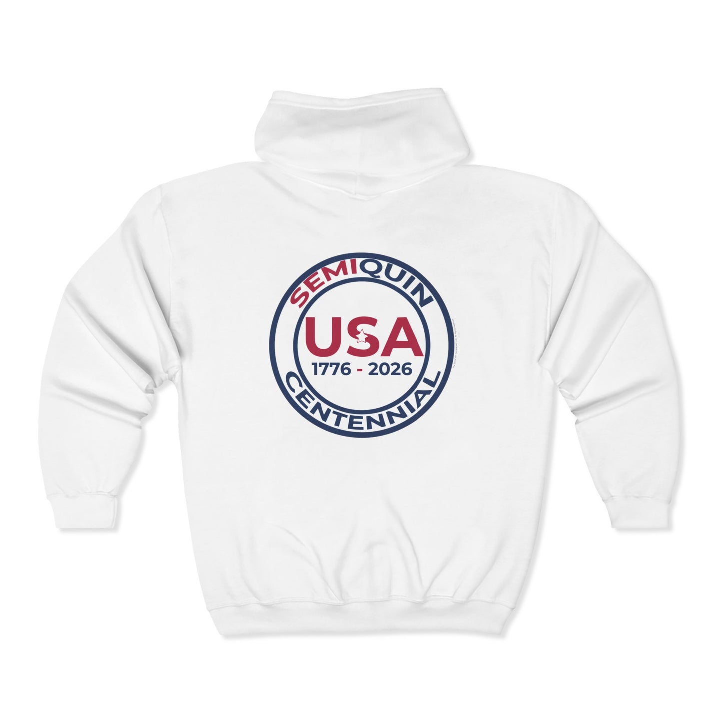 SemiQuin Unisex Heavy Blend™ Full Zip Hooded Sweatshirt