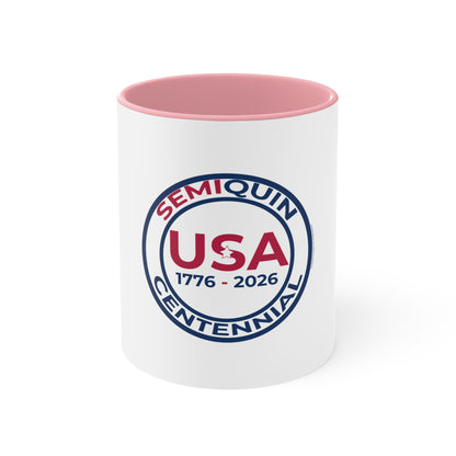 SemiQuin Accent School Year Mug – Back to School Tools | Colorful Coffee Cup for Students, Teachers & Daily Study Gear