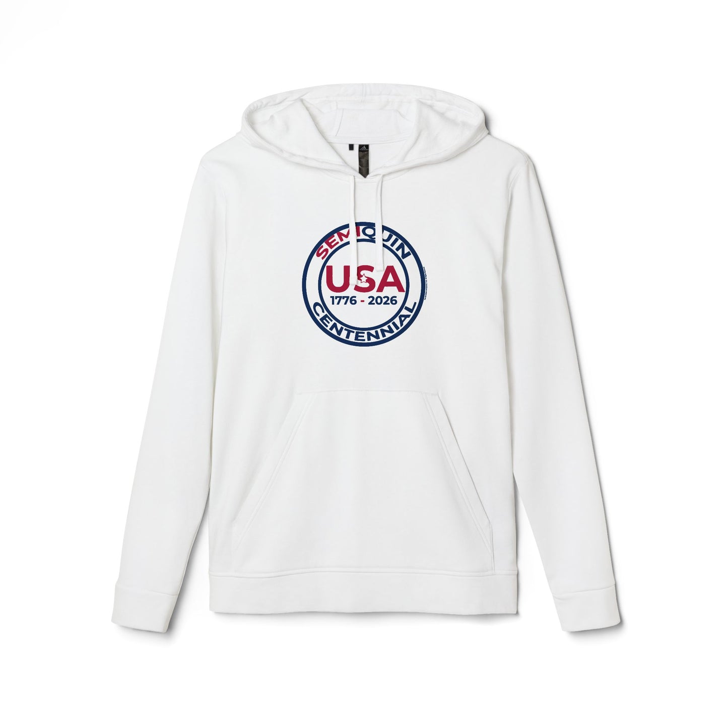 USA SemiQuin Vintage Seal Hoodie – Patriotic American 1776–2024 Pullover