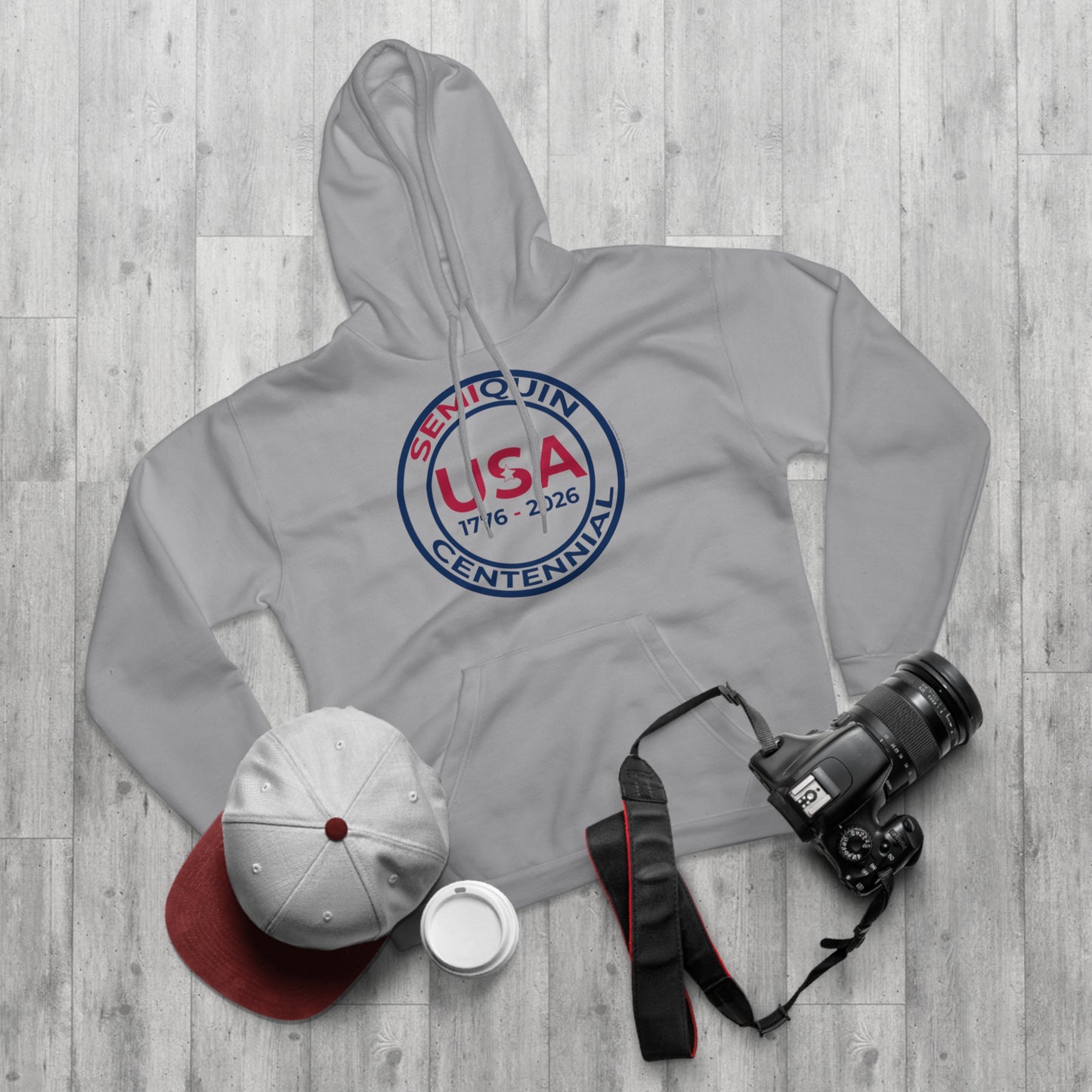 SemiQuin USA Hoodie — 1776–2026 Semiquin Celebration