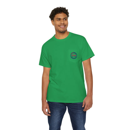 SemiQuin USA Graphic Pocket Tee | Casual Unisex T-Shirt | Summer Fashion | Everyday Wear | Great for Holidays