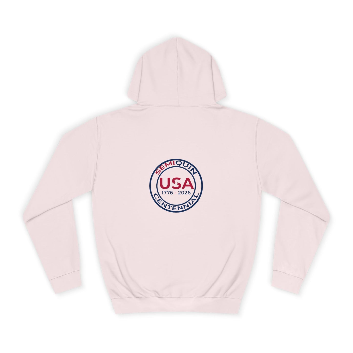 SemiQuin Cozy Unisex College Hoodie – Back to School Tools, SemiQuin School Year, Everyday Comfort for Campus, Festivals, and Chill Days