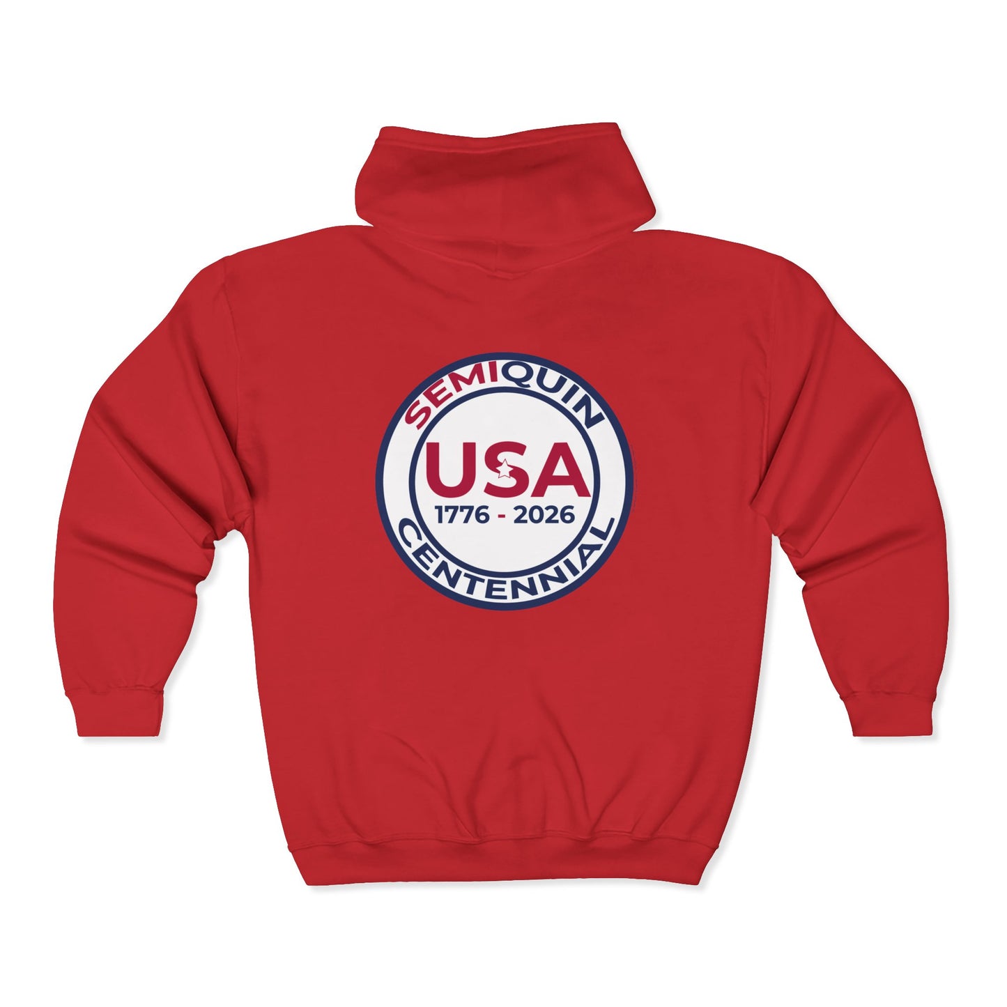 SemiQuin Unisex Heavy Blend™ Full Zip Hooded Sweatshirt