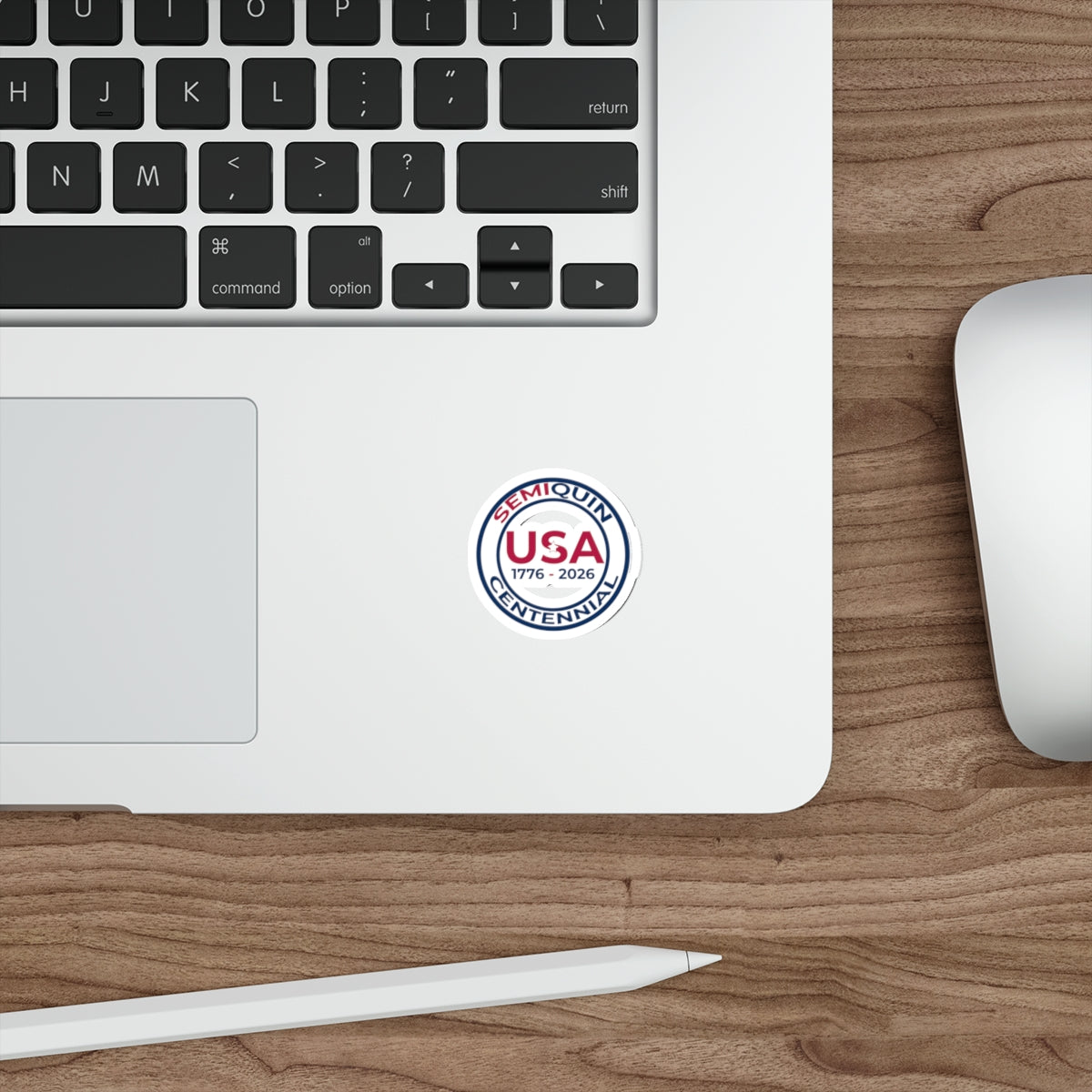 USA SemiQuin Die-Cut Stickers - Celebrate 250 Years of History!