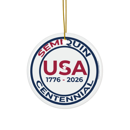 SemiQuin Ornament -SemiQuin USA 1776-2026