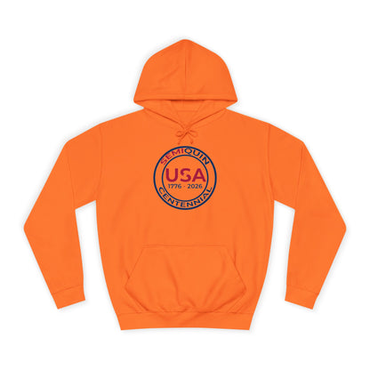 SemiQuin Cozy Unisex College Hoodie – Back to School Tools, SemiQuin School Year, Everyday Comfort for Campus, Festivals, and Chill Days