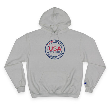 USA SemiQuin Hoodie — Patriotic 1776–2026 Emblem Pullover