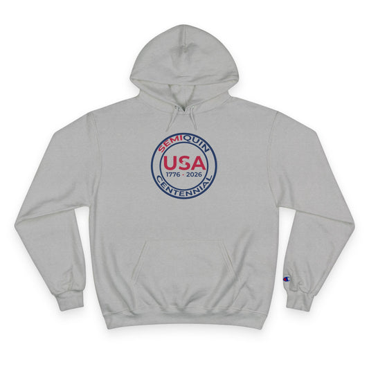 USA SemiQuin Hoodie — Patriotic 1776–2026 Emblem Pullover
