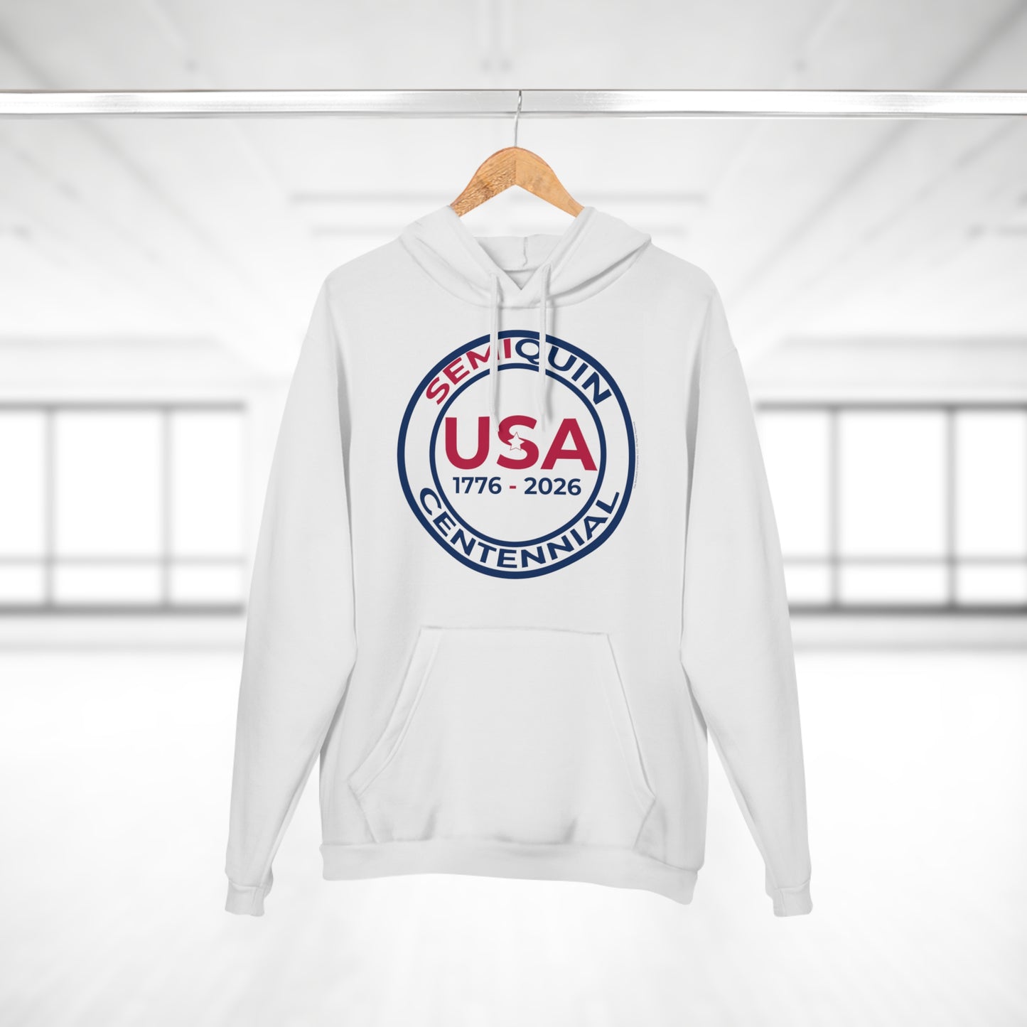 SemiQuin USA Hoodie — 1776–2026 Semiquin Celebration