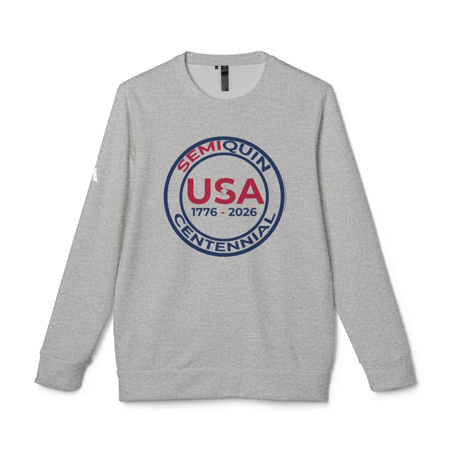 USA SemiQuin  Crewneck Sweatshirt — 1776–2026 Centennial Logo