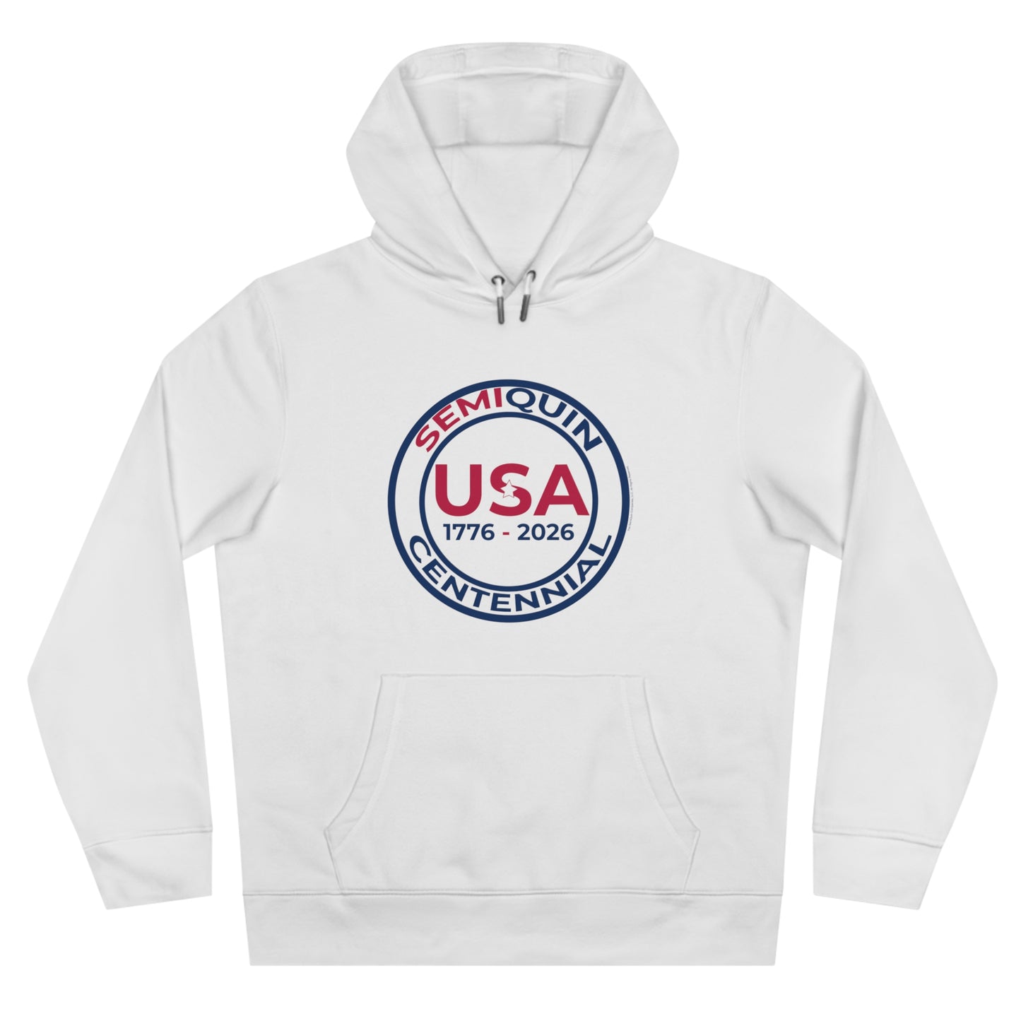 USA SemiQuin Hoodie — 1776–2026 Patriotic Pullover