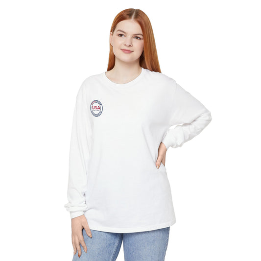 SemiQuin USA Long Sleeve T-Shirt — 1776–2026 Patriotic Tee