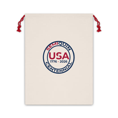 USA SemiQuin Gift Bag - Semiquin 1776-2026 Celebration Pouch