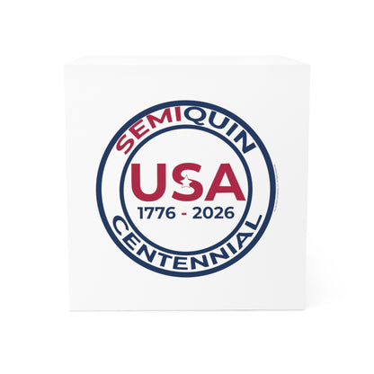 USA Semiquincentennial Note Cube – Perfect for Celebrations, Office Decor, Gift for Friends, Event Planning, Home Organization
