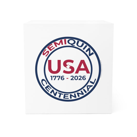 USA Semiquincentennial Note Cube – Perfect for Celebrations, Office Decor, Gift for Friends, Event Planning, Home Organization