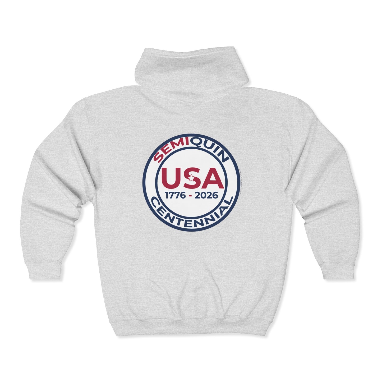 SemiQuin Unisex Heavy Blend™ Full Zip Hooded Sweatshirt