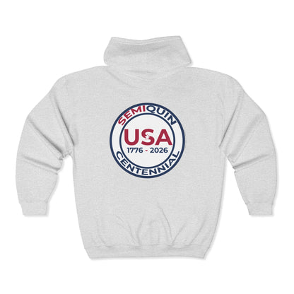 SemiQuin Unisex Heavy Blend™ Full Zip Hooded Sweatshirt