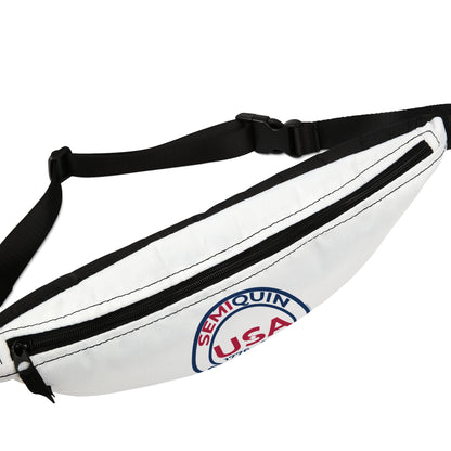 USA Semiquin Fanny Pack | Patriotic Waist Bag for Festivals, Travel & Sports | 250-Year Celebration Gear | Stylish & Functional