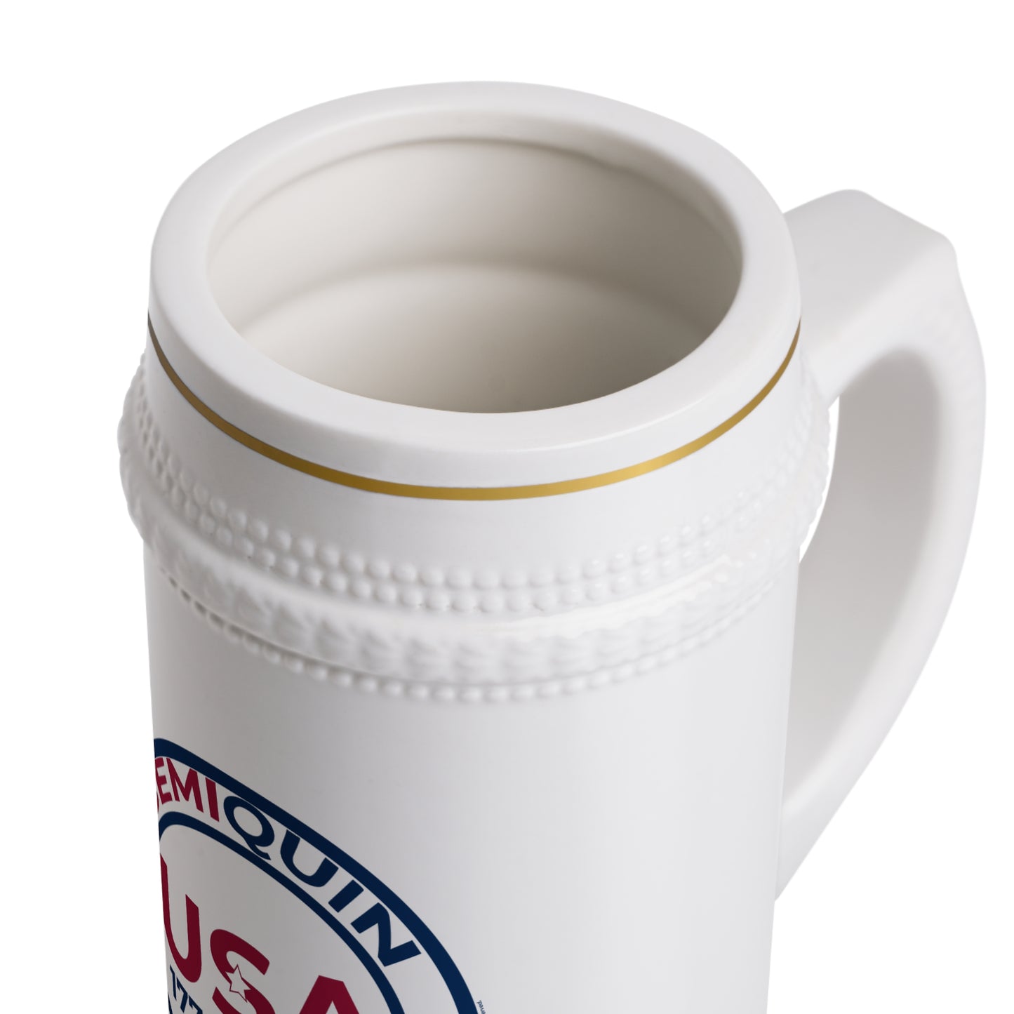 SemiQuin Centennial Beer Stein – Back to School Gear | School Year Party Mug | Americana Pride, Celebrations & Custom Drinkware”