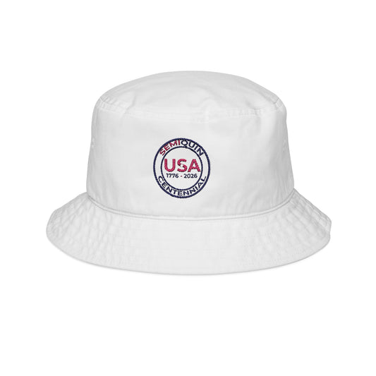 SemiQuin School Year Bucket Hat – Back to School Tools | Embroidered Cotton Twill Hat for Students & Campus Style