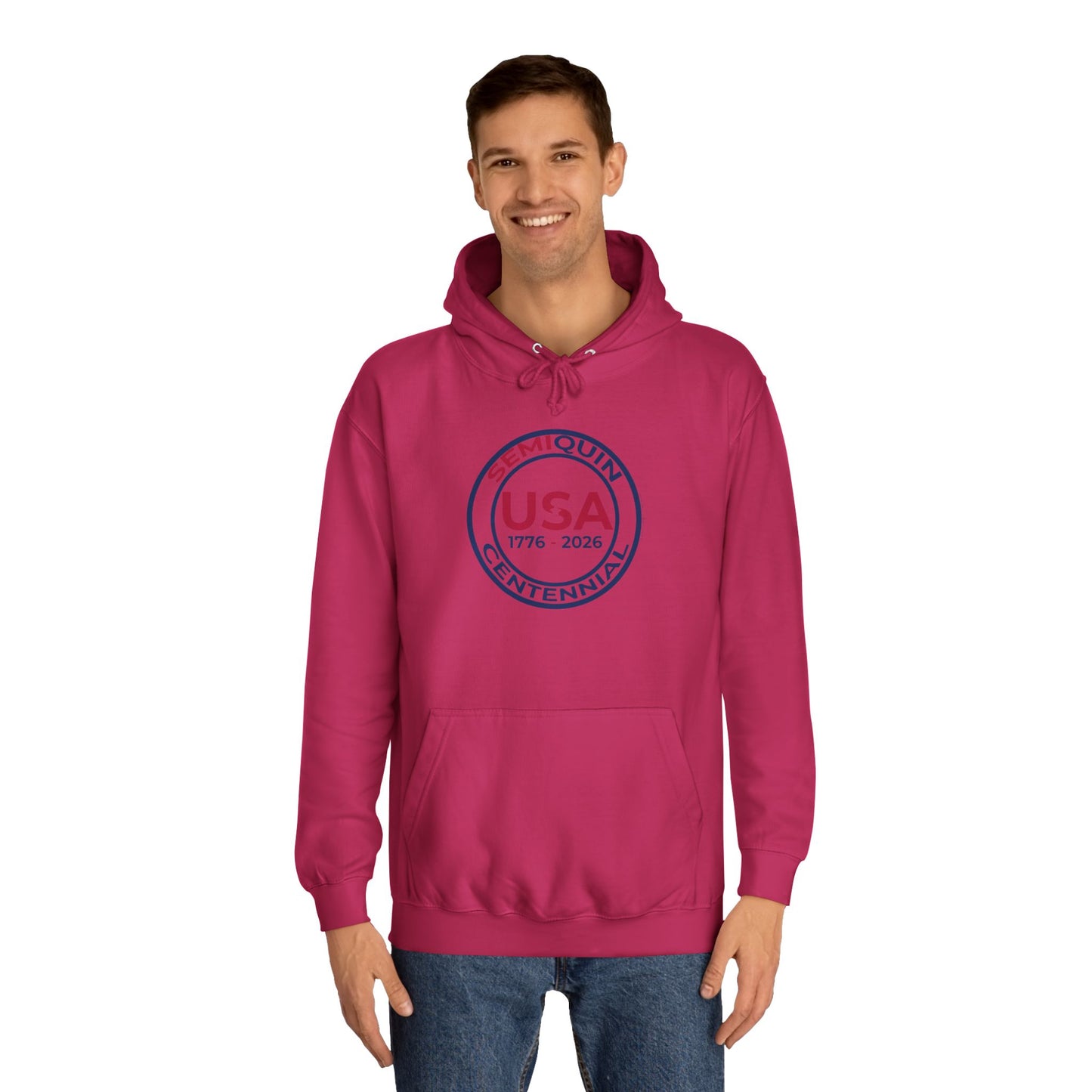 SemiQuin Cozy Unisex College Hoodie – Back to School Tools, SemiQuin School Year, Everyday Comfort for Campus, Festivals, and Chill Days
