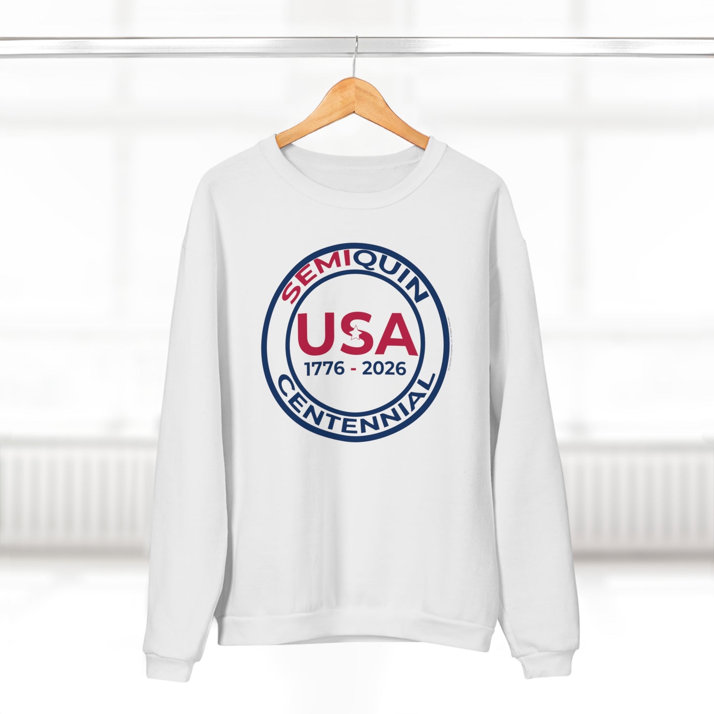 USA SemiQuin 1776–2026 Crewneck Sweatshirt