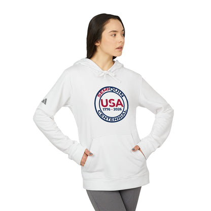 USA SemiQuin Vintage Seal Hoodie – Patriotic American 1776–2024 Pullover