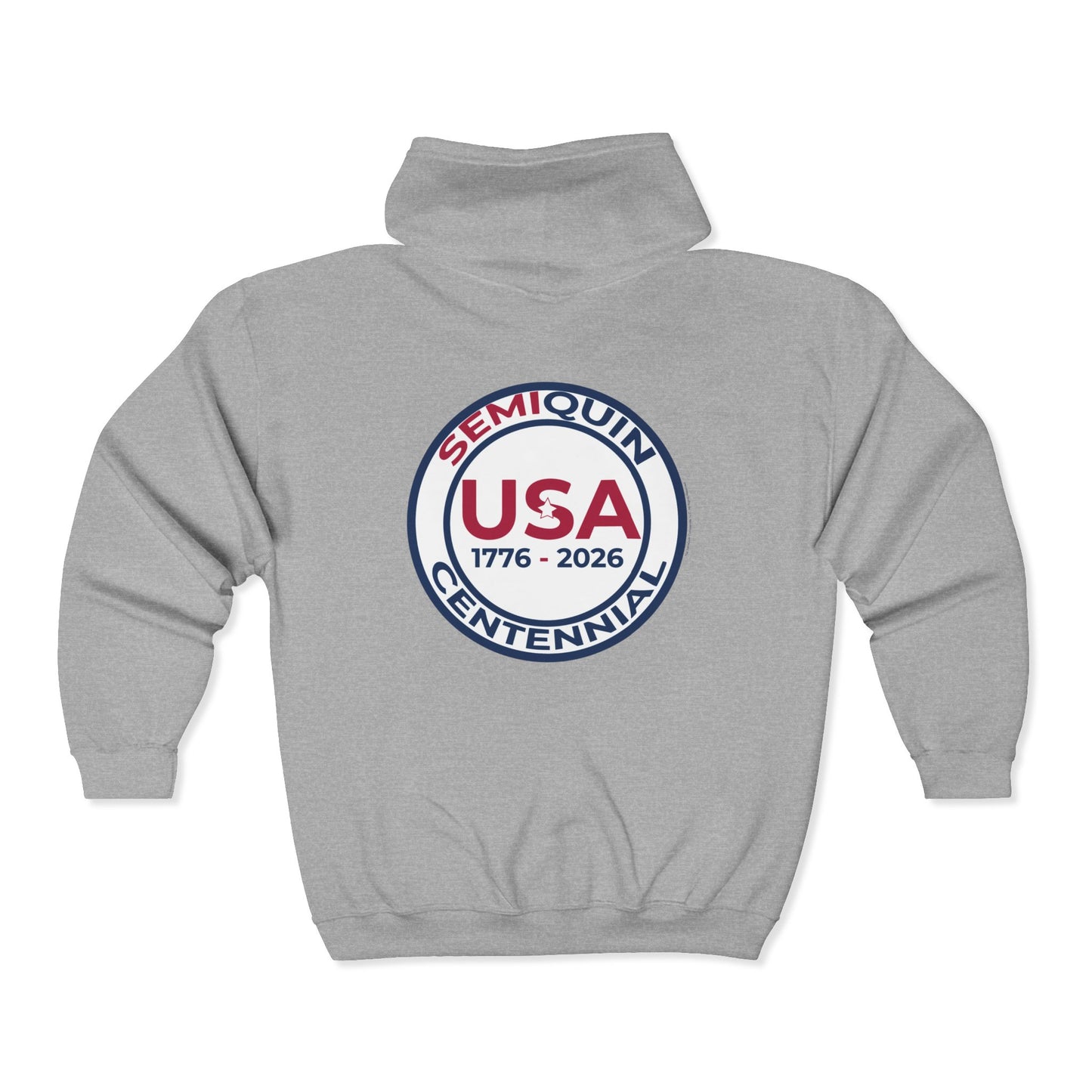 SemiQuin Unisex Heavy Blend™ Full Zip Hooded Sweatshirt