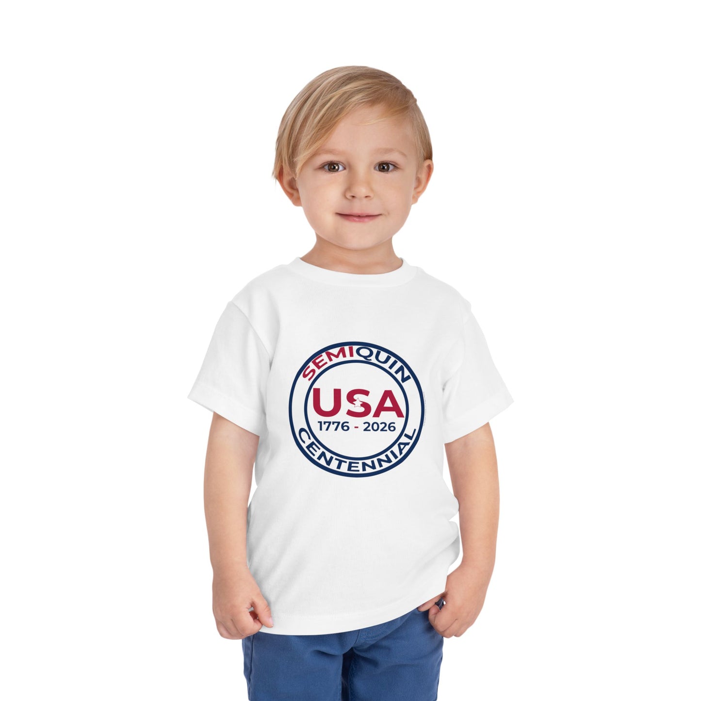 SemiQuin Kids’ Cotton Crew-Neck T-Shirt — DTG Printed · Regular Fit · Neck Label