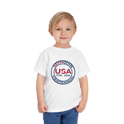 SemiQuin Kids’ Cotton Crew-Neck T-Shirt — DTG Printed · Regular Fit · Neck Label