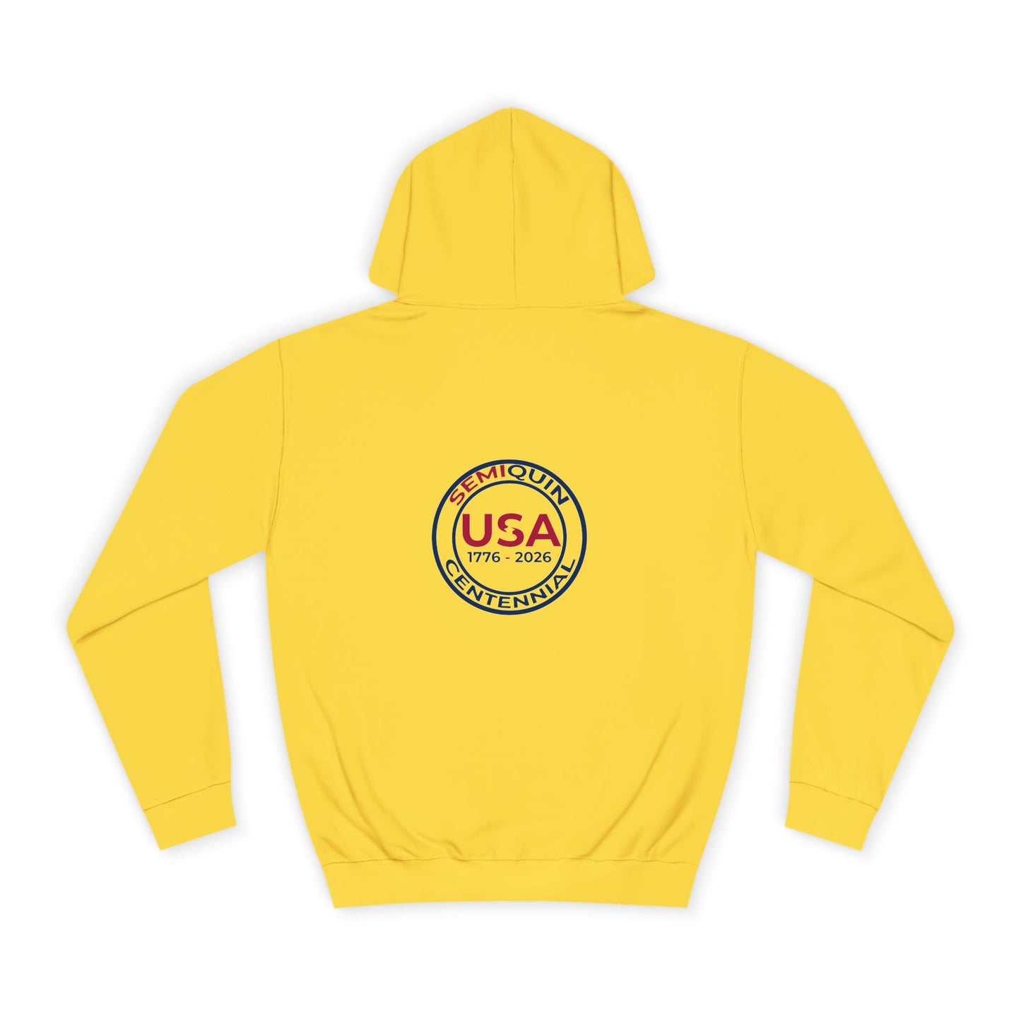 SemiQuin Cozy Unisex College Hoodie – Back to School Tools, SemiQuin School Year, Everyday Comfort for Campus, Festivals, and Chill Days