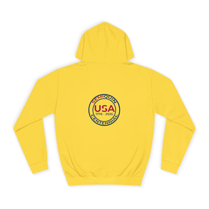 SemiQuin Cozy Unisex College Hoodie – Back to School Tools, SemiQuin School Year, Everyday Comfort for Campus, Festivals, and Chill Days