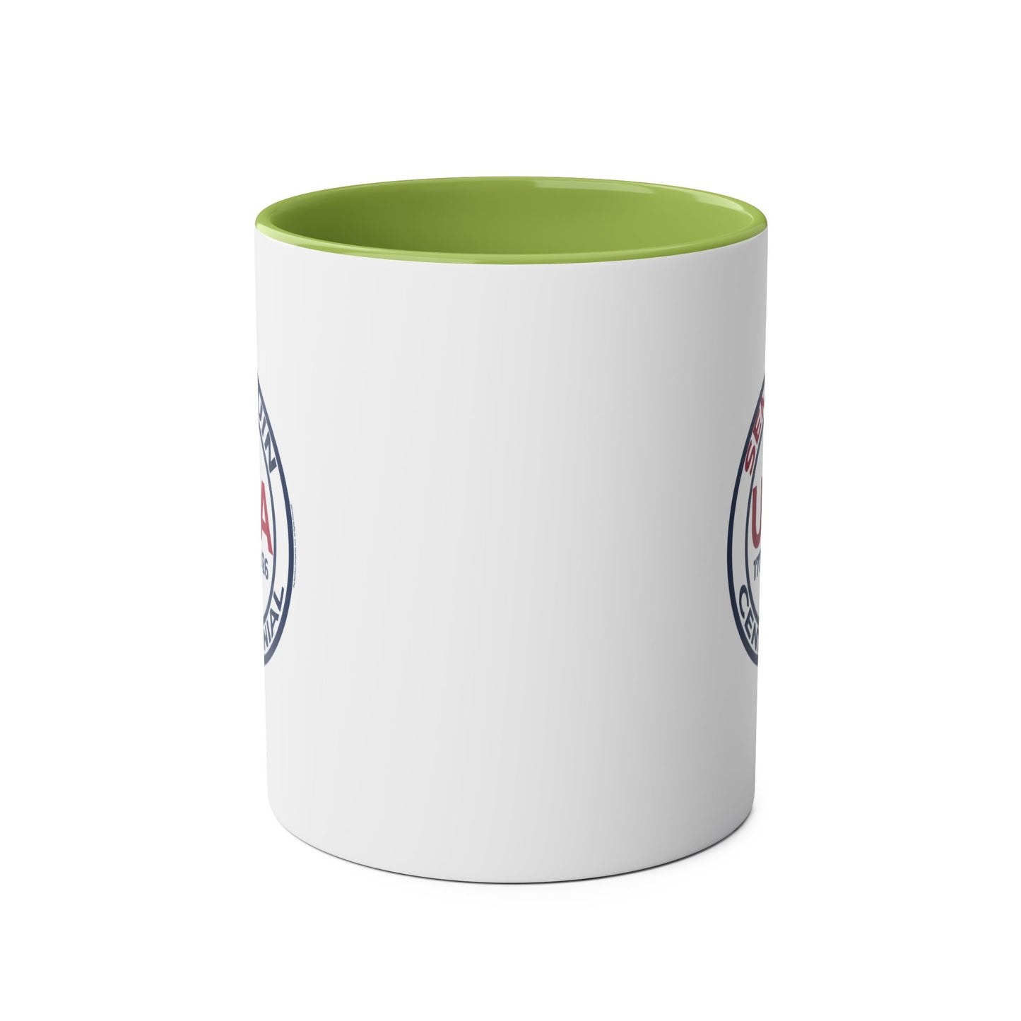 Semiquin 250 Years Two-Tone Coffee Mug, 11oz – Perfect for Celebrations, Patriotic Gift, Americana Collectible, Everyday Use