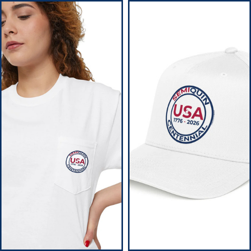SemiQuin Apparel Bundle Unisex Pocket Tee & Baseball Cap